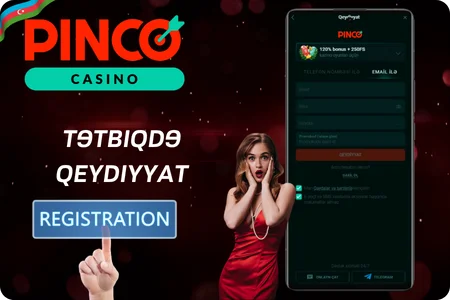 Tətbiqdə qeydiyyat
